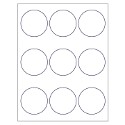 Template For Avery 22818 Print To The Edge Round Labels 2 1 2 Diameter Avery Com