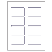 Template For Avery 22822 Print To The Edge Rectangular Labels 2 X 3 Avery Com