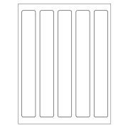 template for avery 22845 wraparound labels 9 3 4 x 1 1 4 avery com