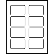 Template for Avery Presta® 22890 Rectangle Labels 2 quot x 3 quot Avery com