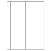 Template for Avery 5309 Large Embossed Tent Cards 3-1/2