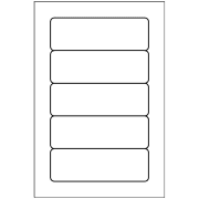 Avery Multi-Use Removable Labels, 1 x 3, Print or Write ID Labels, White,  3-Pack, 750 Labels Total (35436) 