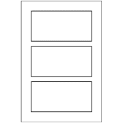 Avery Removable Labels, Removable Adhesive, 1-1/2 x 3, 150 Labels (5440)