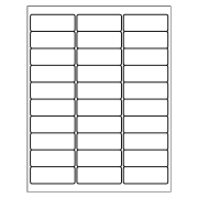 Template For Avery 6460 Id Labels 1 X 2 5 8 Avery Com