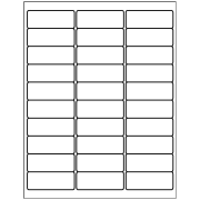 Template for Avery 6526 Glossy White Address Labels | Avery.com
