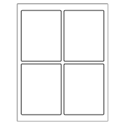 Template for Avery Print-to-the-Edge Labels x 4-3/4" |