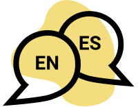 English and Spanish Icon