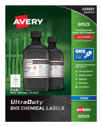 GHS Chemical Labels | Avery Industrial