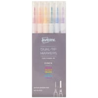 Marks-A-Lot Permanent Markers, Large Desk-Style Size, Chisel Tip, 12  Assorted Markers (24800)