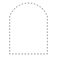 Download Printable Arched Shape
