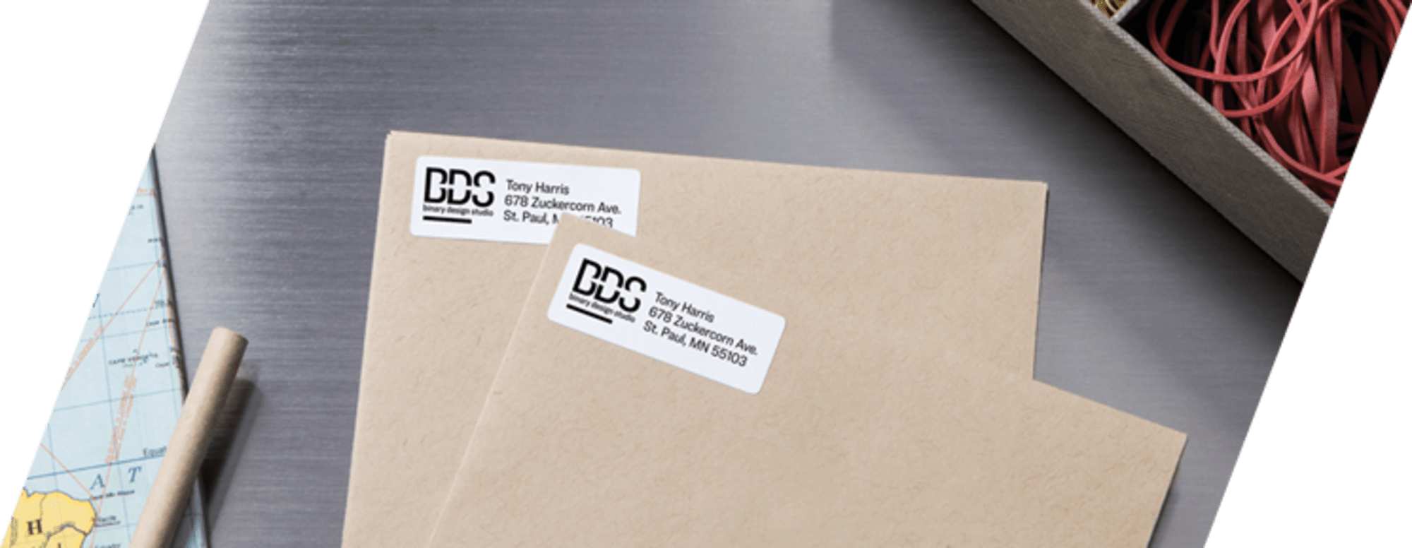 Address Labels &amp; <br> Return Address Labels desktop image