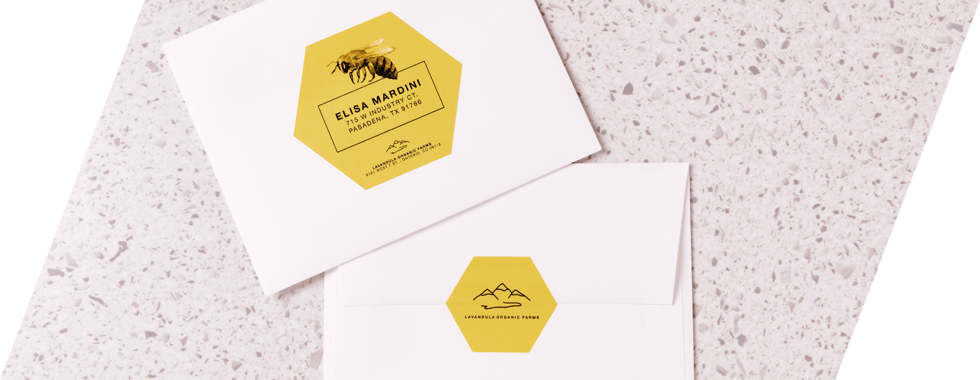 Hexagon Labels desktop image