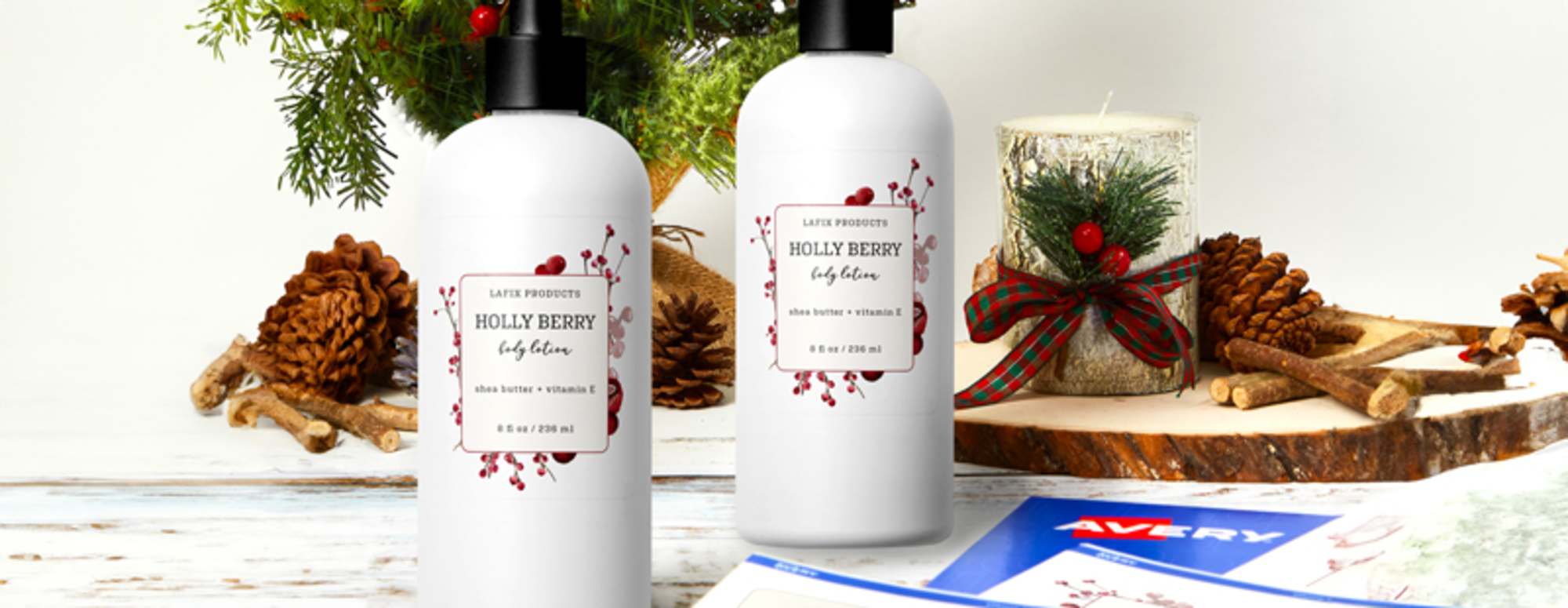 Christmas Labels desktop image