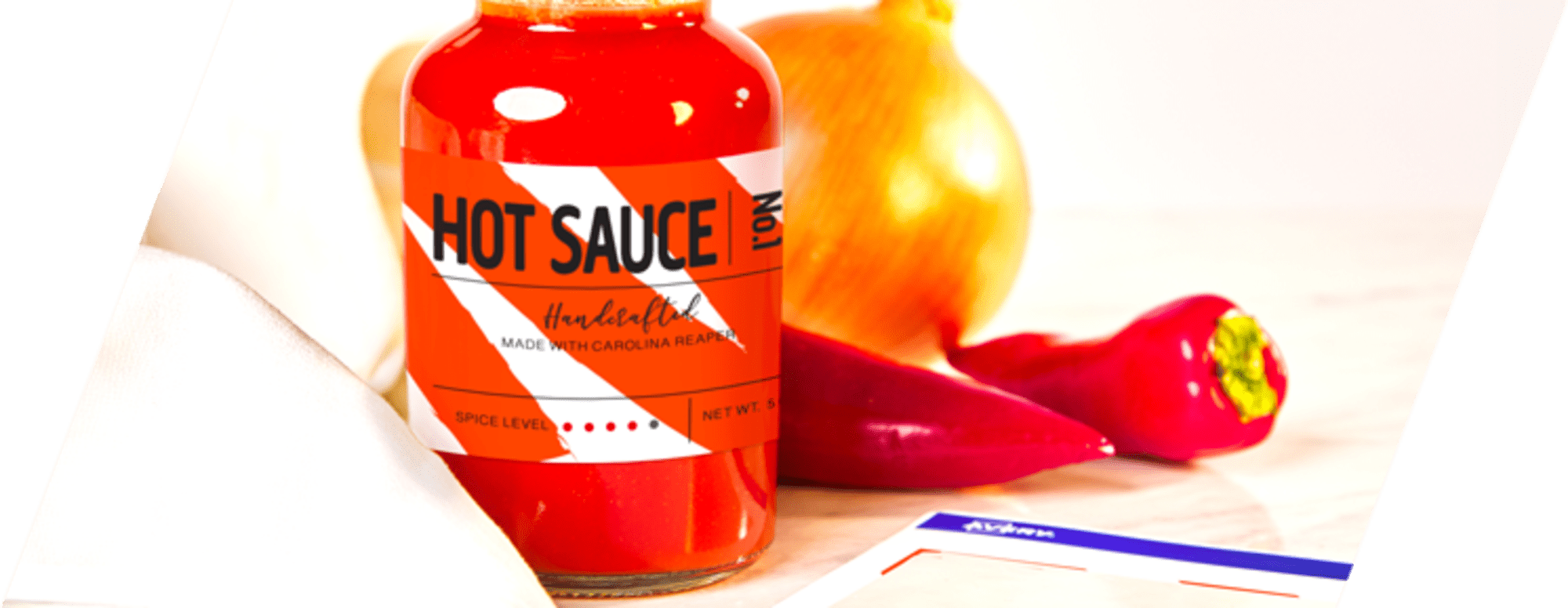 Hot Sauce Labels desktop image