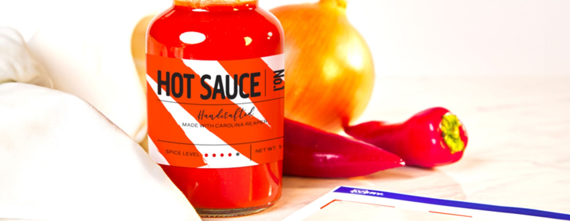 Hot Sauce Labels desktop image