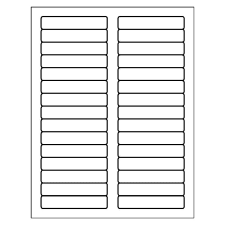 Microsoft Word File Folder Label Template