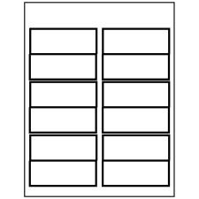 Gartner Studios Template Labels