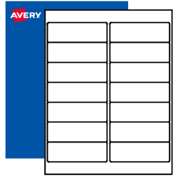 Template for Avery 8162 Address Labels 1-1/3" x 4" | Avery.com