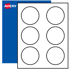 Template for Avery Presta® 94254 Rectangle Labels 4-3/4