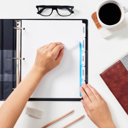 Avery Print & Apply Dividers 5 Tabs, 5 Sets (11436) | Avery.com