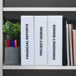 3 binder spine template word
