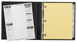 Avery Big Tab Insertable Dividers Buff Paper Clear Tabs 5 Tab Set 23281