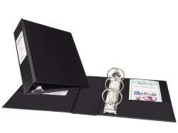 Avery Mini Durable Binder 375 Sheet Capacity 5 1 2 X 8 1 2 Black 27554 Avery Com