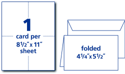Fold Card Template from img.avery.com