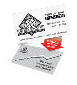 Avery Clean Edge Business Cards Uncoated Two Side Printing 2 X 3 1 2 200 Cards 5871