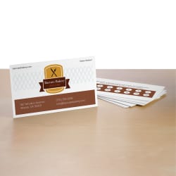 Avery Business Cards Uncoated Two Sided Printing 2 X 3 1 2 250 Cards 5371