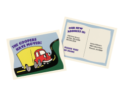 Avery Postcards Ivory Two Sided Printing 4 1 4 X 5 1 2 100 Cards 5919