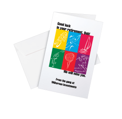 Avery Half Fold Greeting Cards Matte 5 1 2 X 8 1 2 20 Cards 3265
