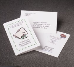 Avery Half Fold Greeting Cards Matte 5 1 2 X 8 1 2 20 Cards 3265