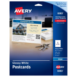 Avery Printable Postcards 4 X 6 80 Cards 5889 Avery Com