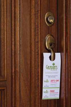 Avery Door Hanger With Tear Away Cards Uncoated Matte Two Sided Printing 4 1 4 X 11 80 Cards 16150