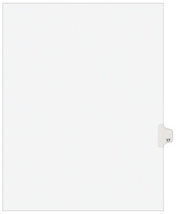 Avery Big Tab Insertable Dividers Clear Tabs 5 Tab Set