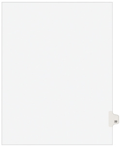 Avery Individual Legal Dividers Avery Style 14 11924 Avery Com