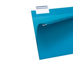 Avery Hanging File Tabs Permanent Adhesive 1 5 Cut 90 Tabs 5567