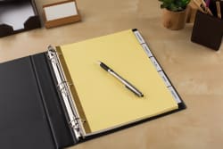 Avery Big Tab Insertable Dividers Buff Paper Clear Tabs 5 Tab Set 11110