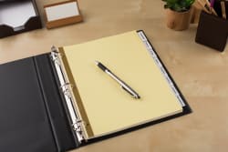 Avery Big Tab Insertable Dividers Buff Paper Clear Tabs 8 Tab Set 11112