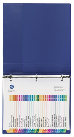 Avery; Ready Index Customizable Table of Contents Classic Multicolor Dividers 