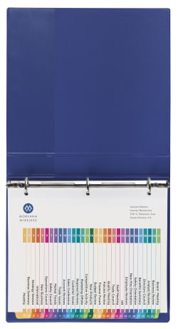 Avery Ready Index 31 Number Dividers Customizable Table Of Contents Classic Multicolor Tabs 1 Set 11129
