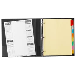 Avery big tab inserts for dividers 8 tab product number Avery Big Tab Insertable Dividers 8 Tab Set Multicolor 11192 Avery Com