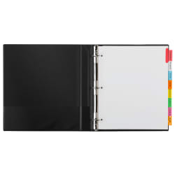Avery Big Tab Insertable Extra Wide Dividers 8 Tab Set Multicolor 11222