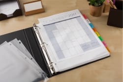 Avery Big Tab Insertable Extra Wide Dividers 8 Tab Set Multicolor 11222