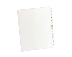 Avery Premium Collated Legal Dividers Avery Style 51 75 Table Of Contents Tab Set 11396 Avery Com