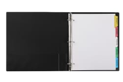 Avery Print Apply Clear Label Dividers Index Maker Easy Apply Printable Label Strip 5 Multicolor Tabs 5 Sets 11418