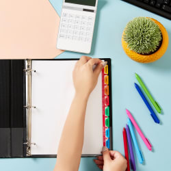 Avery Print & Apply Dividers 8 Tabs, 5 Sets (11419) | Avery.com