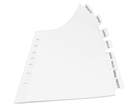 Avery Mini Print & Apply Dividers , 8-Tab Set (11427) | Avery.com