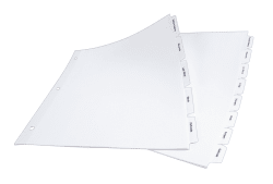 Pack of 25 Side Tab 12 Avery Style 11922 Avery Individual Legal Exhibit Dividers White 8.5 x 11 inches 